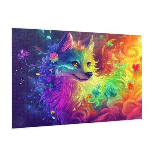 Fuchs Puzzle 300 Teile Erwachsene Puzzle Abstrakt Muster Design mit Geschenkbox-Verpackung als Geschenk für Frauen, Anspruchsvolle Familienaktivität für Anfänger, Zimmer Deko 40 x 28 cm -1678y Fuchs Puzzle 300 Teile Erwachsene Puzzle Abstrakt Muster Design mit Geschenkbox-Verpackung als Geschenk für Frauen, Anspruchsvolle Familienaktivität für Anfänger, Zimmer Deko 40 x 28 cm -1678y von Zyupwjyy