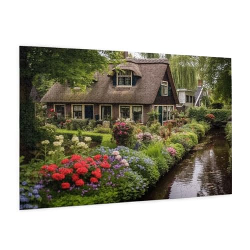 Garten Puzzle 1000 Teile Erwachsene Puzzle Kabine Muster Design mit Geschenkbox-Verpackung als Geschenk für Frauen, Anspruchsvolle Familienaktivität für Anfänger, Zimmer Deko 75 x 50 cm -684y Garten Puzzle 1000 Teile Erwachsene Puzzle Kabine Muster Design mit Geschenkbox-Verpackung als Geschenk für Frauen, Anspruchsvolle Familienaktivität für Anfänger, Zimmer Deko 75 x 50 cm -684y von Zyupwjyy