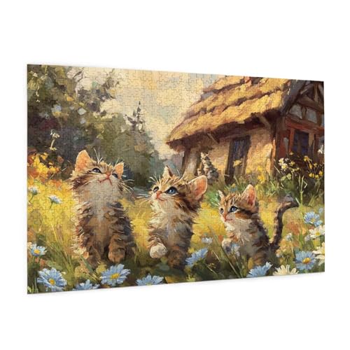 Glücklich Puzzle 1000 Teile Erwachsene Puzzle Tier Muster Design mit Geschenkbox-Verpackung als Geschenk für Frauen, Anspruchsvolle Familienaktivität für Anfänger, Zimmer Deko 75 x 50 cm -762y Glücklich Puzzle 1000 Teile Erwachsene Puzzle Tier Muster Design mit Geschenkbox-Verpackung als Geschenk für Frauen, Anspruchsvolle Familienaktivität für Anfänger, Zimmer Deko 75 x 50 cm -762y von Zyupwjyy
