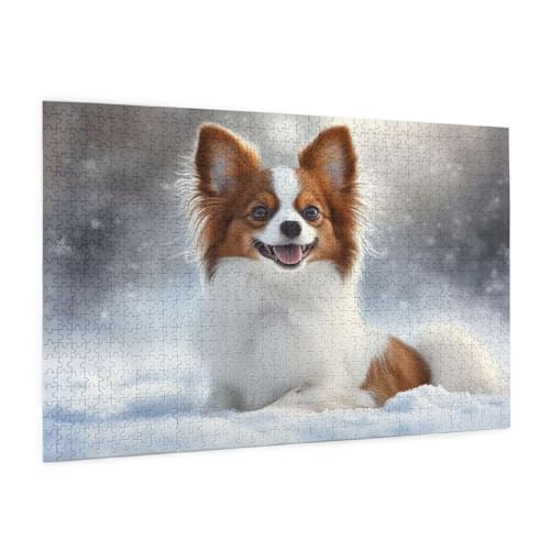 Glücklich Puzzle 300 Teile Erwachsene Puzzle Hund Muster Design mit Geschenkbox-Verpackung als Geschenk für Frauen, Anspruchsvolle Familienaktivität für Anfänger, Zimmer Deko 40 x 28 cm -765y Glücklich Puzzle 300 Teile Erwachsene Puzzle Hund Muster Design mit Geschenkbox-Verpackung als Geschenk für Frauen, Anspruchsvolle Familienaktivität für Anfänger, Zimmer Deko 40 x 28 cm -765y von Zyupwjyy