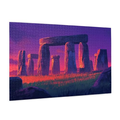 Großbritannien Puzzle 5000 Teile Erwachsene Puzzle Landschaft Muster mit Geschenkbox-Verpackung als Geschenk für Frauen, Anspruchsvolle Familienaktivität für Anfänger, Zimmer Deko 105x156 cm -1053y von Zyupwjyy