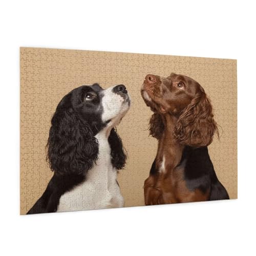Hund Puzzle 1000 Teile Erwachsene Puzzle Tier Muster Design mit Geschenkbox-Verpackung als Geschenk für Frauen, Anspruchsvolle Familienaktivität für Erwachsene Anfänger, Zimmer Deko 75 x 50 cm -1553y Hund Puzzle 1000 Teile Erwachsene Puzzle Tier Muster Design mit Geschenkbox-Verpackung als Geschenk für Frauen, Anspruchsvolle Familienaktivität für Erwachsene Anfänger, Zimmer Deko 75 x 50 cm -1553y von Zyupwjyy