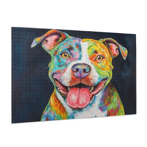Hund Puzzle 2000 Teile Erwachsene Puzzle Freude Muster Design mit Geschenkbox-Verpackung als Geschenk für Frauen, Anspruchsvolle Familienaktivität für Anfänger, Zimmer Deko 99 x 70 cm -1567y Hund Puzzle 2000 Teile Erwachsene Puzzle Freude Muster Design mit Geschenkbox-Verpackung als Geschenk für Frauen, Anspruchsvolle Familienaktivität für Anfänger, Zimmer Deko 99 x 70 cm -1567y von Zyupwjyy