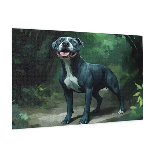 Hund Puzzle 2000 Teile Erwachsene Puzzle Tier Muster Design mit Geschenkbox-Verpackung als Geschenk für Frauen, Anspruchsvolle Familienaktivität für Erwachsene Anfänger, Zimmer Deko 99 x 70 cm -1555y Hund Puzzle 2000 Teile Erwachsene Puzzle Tier Muster Design mit Geschenkbox-Verpackung als Geschenk für Frauen, Anspruchsvolle Familienaktivität für Erwachsene Anfänger, Zimmer Deko 99 x 70 cm -1555y von Zyupwjyy