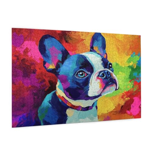Hund Puzzle 5000 Teile Erwachsene Puzzle Farbe Muster Design mit Geschenkbox-Verpackung als Geschenk für Frauen, Anspruchsvolle Familienaktivität für Anfänger, Zimmer Deko 105 x 156 cm -384y Hund Puzzle 5000 Teile Erwachsene Puzzle Farbe Muster Design mit Geschenkbox-Verpackung als Geschenk für Frauen, Anspruchsvolle Familienaktivität für Anfänger, Zimmer Deko 105 x 156 cm -384y von Zyupwjyy
