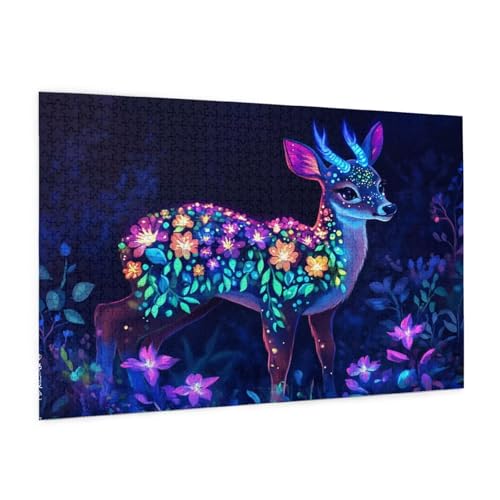 Interessant Puzzle 2000 Teile Erwachsene Puzzle Reh Muster Design mit Geschenkbox-Verpackung als Geschenk für Frauen, Anspruchsvolle Familienaktivität für Anfänger, Zimmer Deko 99 x 70 cm -1070y Interessant Puzzle 2000 Teile Erwachsene Puzzle Reh Muster Design mit Geschenkbox-Verpackung als Geschenk für Frauen, Anspruchsvolle Familienaktivität für Anfänger, Zimmer Deko 99 x 70 cm -1070y von Zyupwjyy