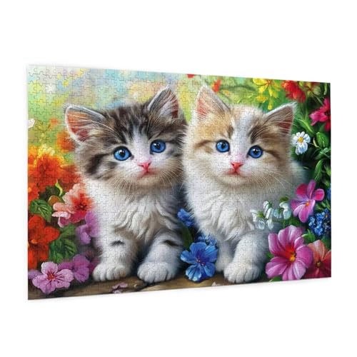 Interessant Puzzle 300 Teile Erwachsene Puzzle Katze Muster Design mit Geschenkbox-Verpackung als Geschenk für Frauen, Anspruchsvolle Familienaktivität für Anfänger, Zimmer Deko 40 x 28 cm -1060y Interessant Puzzle 300 Teile Erwachsene Puzzle Katze Muster Design mit Geschenkbox-Verpackung als Geschenk für Frauen, Anspruchsvolle Familienaktivität für Anfänger, Zimmer Deko 40 x 28 cm -1060y von Zyupwjyy
