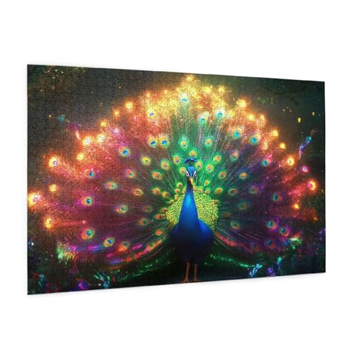 Interessant Puzzles 5000 Teile Erwachsene Puzzle Tier Muster Design mit Geschenkbox-Verpackung als Geschenk für Frauen, Anspruchsvolle Familienaktivität für Anfänger, Zimmer Deko 105 x 156 cm -2323y von Zyupwjyy