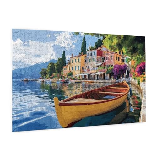 Italien Puzzle 300 Teile Erwachsene Puzzle Venedig Muster Design mit Geschenkbox-Verpackung als Geschenk für Frauen, Anspruchsvolle Familienaktivität für Anfänger, Zimmer Deko 40 x 28 cm -1040y Italien Puzzle 300 Teile Erwachsene Puzzle Venedig Muster Design mit Geschenkbox-Verpackung als Geschenk für Frauen, Anspruchsvolle Familienaktivität für Anfänger, Zimmer Deko 40 x 28 cm -1040y von Zyupwjyy