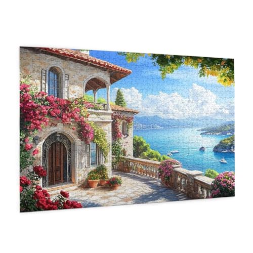 Italien Puzzle 5000 Teile Erwachsene Puzzle Landschaft Muster Design mit Geschenkbox-Verpackung als Geschenk für Frauen, Anspruchsvolle Familienaktivität für Anfänger, Zimmer Deko 105 x 156 cm -1027y Italien Puzzle 5000 Teile Erwachsene Puzzle Landschaft Muster Design mit Geschenkbox-Verpackung als Geschenk für Frauen, Anspruchsvolle Familienaktivität für Anfänger, Zimmer Deko 105 x 156 cm -1027y von Zyupwjyy