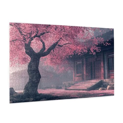 Japan Puzzle 2000 Teile Erwachsene Puzzle Landschaft Muster Design mit Geschenkbox-Verpackung als Geschenk für Frauen, Anspruchsvolle Familienaktivität für Anfänger, Zimmer Deko 99 x 70 cm -2242y von Zyupwjyy