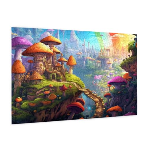 Karikatur Puzzle 1000 Teile Erwachsene Puzzle Landschaft Muster Design mit Geschenkbox-Verpackung als Geschenk für Frauen, Anspruchsvolle Familienaktivität für Anfänger, Zimmer Deko 75 x 50 cm -752y Karikatur Puzzle 1000 Teile Erwachsene Puzzle Landschaft Muster Design mit Geschenkbox-Verpackung als Geschenk für Frauen, Anspruchsvolle Familienaktivität für Anfänger, Zimmer Deko 75 x 50 cm -752y von Zyupwjyy