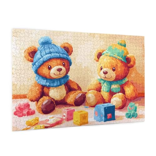 Karikatur Puzzle 1000 Teile Erwachsene Puzzle Tragen Muster Design mit Geschenkbox-Verpackung als Geschenk für Frauen, Anspruchsvolle Familienaktivität für Anfänger, Zimmer Deko 75 x 50 cm -758y Karikatur Puzzle 1000 Teile Erwachsene Puzzle Tragen Muster Design mit Geschenkbox-Verpackung als Geschenk für Frauen, Anspruchsvolle Familienaktivität für Anfänger, Zimmer Deko 75 x 50 cm -758y von Zyupwjyy