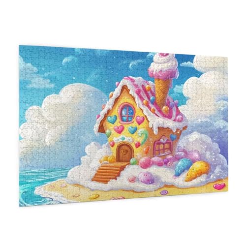 Karikatur Puzzle 300 Teile Erwachsene Puzzle Haus Muster Design mit Geschenkbox-Verpackung als Geschenk für Frauen, Anspruchsvolle Familienaktivität für Anfänger, Zimmer Deko 40 x 28 cm -746y Karikatur Puzzle 300 Teile Erwachsene Puzzle Haus Muster Design mit Geschenkbox-Verpackung als Geschenk für Frauen, Anspruchsvolle Familienaktivität für Anfänger, Zimmer Deko 40 x 28 cm -746y von Zyupwjyy