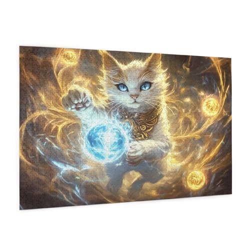 Katze Puzzle 5000 Teile Erwachsene Puzzle Anime Muster Design mit Geschenkbox-Verpackung als Geschenk für Frauen, Anspruchsvolle Familienaktivität für Anfänger, Zimmer Deko 105 x 156 cm -870y Katze Puzzle 5000 Teile Erwachsene Puzzle Anime Muster Design mit Geschenkbox-Verpackung als Geschenk für Frauen, Anspruchsvolle Familienaktivität für Anfänger, Zimmer Deko 105 x 156 cm -870y von Zyupwjyy