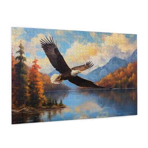 Landschaft Puzzle 1000 Teile Erwachsene Puzzle Adler Muster Design mit Geschenkbox-Verpackung als Geschenk für Frauen, Anspruchsvolle Familienaktivität für Anfänger, Zimmer Deko 75 x 50 cm -269y Landschaft Puzzle 1000 Teile Erwachsene Puzzle Adler Muster Design mit Geschenkbox-Verpackung als Geschenk für Frauen, Anspruchsvolle Familienaktivität für Anfänger, Zimmer Deko 75 x 50 cm -269y von Zyupwjyy