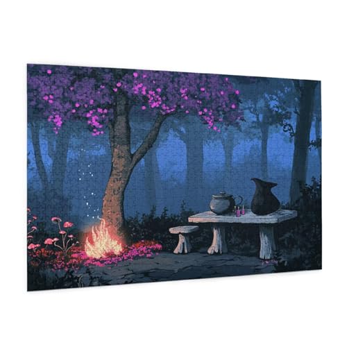 Landschaft Puzzle 1000 Teile Erwachsene Puzzle Baum Muster Design mit Geschenkbox-Verpackung als Geschenk für Frauen, Anspruchsvolle Familienaktivität für Anfänger, Zimmer Deko 75 x 50 cm -1454y Landschaft Puzzle 1000 Teile Erwachsene Puzzle Baum Muster Design mit Geschenkbox-Verpackung als Geschenk für Frauen, Anspruchsvolle Familienaktivität für Anfänger, Zimmer Deko 75 x 50 cm -1454y von Zyupwjyy
