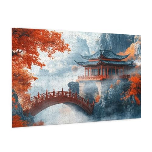 Landschaft Puzzle 1000 Teile Erwachsene Puzzle Dachboden Muster Design mit Geschenkbox-Verpackung als Geschenk für Frauen, Anspruchsvolle Familienaktivität für Anfänger, Zimmer Deko 75 x 50 cm -1430y Landschaft Puzzle 1000 Teile Erwachsene Puzzle Dachboden Muster Design mit Geschenkbox-Verpackung als Geschenk für Frauen, Anspruchsvolle Familienaktivität für Anfänger, Zimmer Deko 75 x 50 cm -1430y von Zyupwjyy