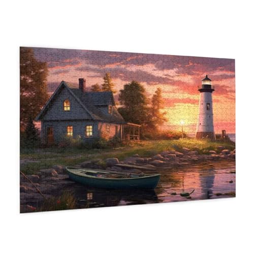 Landschaft Puzzle 1000 Teile Erwachsene Puzzle Kabine Muster Design mit Geschenkbox-Verpackung als Geschenk für Frauen, Anspruchsvolle Familienaktivität für Anfänger, Zimmer Deko 75 x 50 cm -314y Landschaft Puzzle 1000 Teile Erwachsene Puzzle Kabine Muster Design mit Geschenkbox-Verpackung als Geschenk für Frauen, Anspruchsvolle Familienaktivität für Anfänger, Zimmer Deko 75 x 50 cm -314y von Zyupwjyy