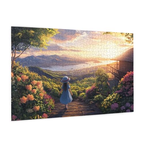 Landschaft Puzzle 1000 Teile Erwachsene Puzzle Natur Muster Design mit Geschenkbox-Verpackung als Geschenk für Frauen, Anspruchsvolle Familienaktivität für Anfänger, Zimmer Deko 75 x 50 cm -333y Landschaft Puzzle 1000 Teile Erwachsene Puzzle Natur Muster Design mit Geschenkbox-Verpackung als Geschenk für Frauen, Anspruchsvolle Familienaktivität für Anfänger, Zimmer Deko 75 x 50 cm -333y von Zyupwjyy