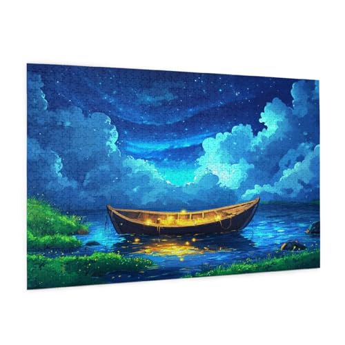 Landschaft Puzzle 1000 Teile Erwachsene Puzzle Schiff Muster Design mit Geschenkbox-Verpackung als Geschenk für Frauen, Anspruchsvolle Familienaktivität für Anfänger, Zimmer Deko 75 x 50 cm -240y Landschaft Puzzle 1000 Teile Erwachsene Puzzle Schiff Muster Design mit Geschenkbox-Verpackung als Geschenk für Frauen, Anspruchsvolle Familienaktivität für Anfänger, Zimmer Deko 75 x 50 cm -240y von Zyupwjyy
