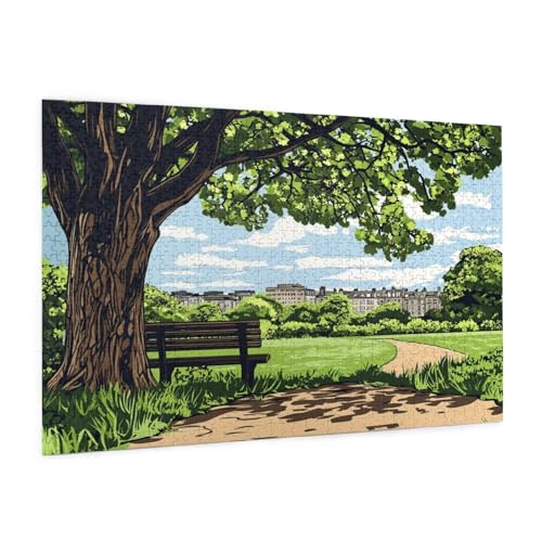 Landschaft Puzzle 300 Teile Erwachsene Puzzle Baum Muster Design mit Geschenkbox-Verpackung als Geschenk für Frauen, Anspruchsvolle Familienaktivität für Anfänger, Zimmer Deko 40 x 28 cm -291y Landschaft Puzzle 300 Teile Erwachsene Puzzle Baum Muster Design mit Geschenkbox-Verpackung als Geschenk für Frauen, Anspruchsvolle Familienaktivität für Anfänger, Zimmer Deko 40 x 28 cm -291y von Zyupwjyy