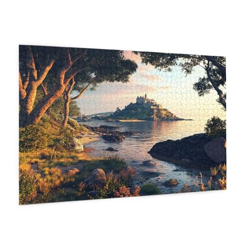 Landschaft Puzzle 300 Teile Erwachsene Puzzle Baum Muster Design mit Geschenkbox-Verpackung als Geschenk für Frauen, Anspruchsvolle Familienaktivität für Anfänger, Zimmer Deko 40 x 28 cm -305y Landschaft Puzzle 300 Teile Erwachsene Puzzle Baum Muster Design mit Geschenkbox-Verpackung als Geschenk für Frauen, Anspruchsvolle Familienaktivität für Anfänger, Zimmer Deko 40 x 28 cm -305y von Zyupwjyy