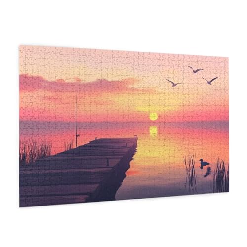 Landschaft Puzzle 300 Teile Erwachsene Puzzle Kai Muster Design mit Geschenkbox-Verpackung als Geschenk für Frauen, Anspruchsvolle Familienaktivität für Anfänger, Zimmer Deko 40 x 28 cm -723y Landschaft Puzzle 300 Teile Erwachsene Puzzle Kai Muster Design mit Geschenkbox-Verpackung als Geschenk für Frauen, Anspruchsvolle Familienaktivität für Anfänger, Zimmer Deko 40 x 28 cm -723y von Zyupwjyy