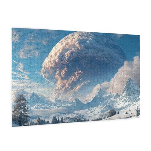 Landschaft Puzzle 300 Teile Erwachsene Puzzle Winter Muster Design mit Geschenkbox-Verpackung als Geschenk für Frauen, Anspruchsvolle Familienaktivität für Anfänger, Zimmer Deko 40 x 28 cm -702y Landschaft Puzzle 300 Teile Erwachsene Puzzle Winter Muster Design mit Geschenkbox-Verpackung als Geschenk für Frauen, Anspruchsvolle Familienaktivität für Anfänger, Zimmer Deko 40 x 28 cm -702y von Zyupwjyy