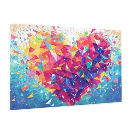 Liebe Puzzle 5000 Teile Erwachsene Puzzle Farbe Muster Design mit Geschenkbox-Verpackung als Geschenk für Frauen, Anspruchsvolle Familienaktivität für Anfänger, Zimmer Deko 105 x 156 cm -1127y Liebe Puzzle 5000 Teile Erwachsene Puzzle Farbe Muster Design mit Geschenkbox-Verpackung als Geschenk für Frauen, Anspruchsvolle Familienaktivität für Anfänger, Zimmer Deko 105 x 156 cm -1127y von Zyupwjyy