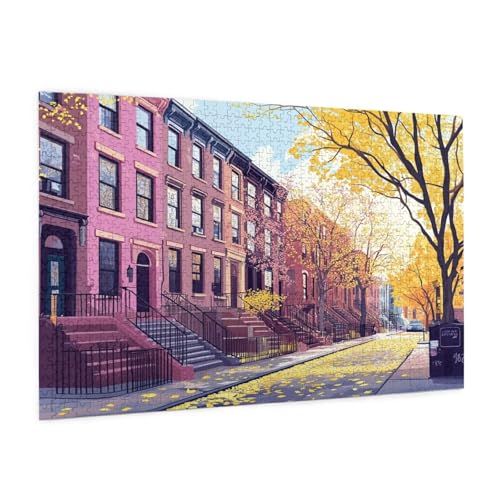 London Puzzle 2000 Teile Erwachsene Puzzle Landschaft Muster Design mit Geschenkbox-Verpackung als Geschenk für Frauen, Anspruchsvolle Familienaktivität für Anfänger, Zimmer Deko 99 x 70 cm -818y von Zyupwjyy