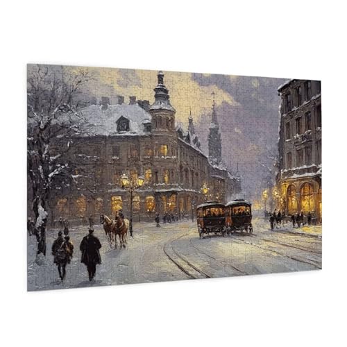London Puzzle 2000 Teile Erwachsene Puzzle Straße Muster Design mit Geschenkbox-Verpackung als Geschenk für Frauen, Anspruchsvolle Familienaktivität für Anfänger, Zimmer Deko 99 x 70 cm -821y London Puzzle 2000 Teile Erwachsene Puzzle Straße Muster Design mit Geschenkbox-Verpackung als Geschenk für Frauen, Anspruchsvolle Familienaktivität für Anfänger, Zimmer Deko 99 x 70 cm -821y von Zyupwjyy