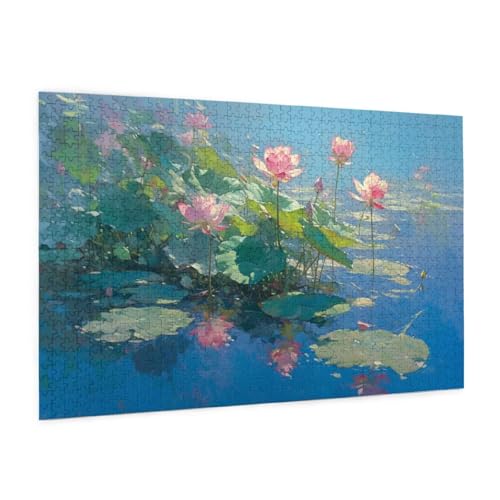 Lotus Puzzle 5000 Teile Erwachsene Puzzle Landschaft Muster Design mit Geschenkbox-Verpackung als Geschenk für Frauen, Anspruchsvolle Familienaktivität für Anfänger, Zimmer Deko 105 x 156 cm -1672y Lotus Puzzle 5000 Teile Erwachsene Puzzle Landschaft Muster Design mit Geschenkbox-Verpackung als Geschenk für Frauen, Anspruchsvolle Familienaktivität für Anfänger, Zimmer Deko 105 x 156 cm -1672y von Zyupwjyy