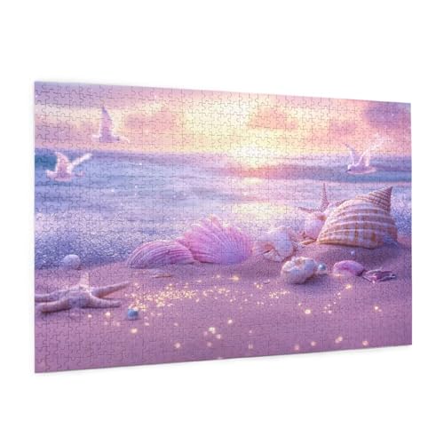 Meer Puzzle 1000 Teile Erwachsene Puzzle Hülse Muster Design mit Geschenkbox-Verpackung als Geschenk für Frauen, Anspruchsvolle Familienaktivität für Erwachsene Anfänger,Zimmer Deko 75 x 50 cm -1578y Meer Puzzle 1000 Teile Erwachsene Puzzle Hülse Muster Design mit Geschenkbox-Verpackung als Geschenk für Frauen, Anspruchsvolle Familienaktivität für Erwachsene Anfänger,Zimmer Deko 75 x 50 cm -1578y von Zyupwjyy