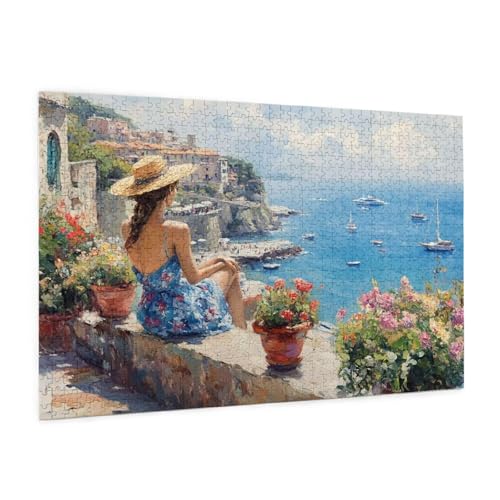 Meer Puzzle 2000 Teile Erwachsene Puzzle Mädchen Muster Design mit Geschenkbox-Verpackung als Geschenk für Frauen, Anspruchsvolle Familienaktivität für Anfänger, Zimmer Deko 99 x 70 cm -1624y Meer Puzzle 2000 Teile Erwachsene Puzzle Mädchen Muster Design mit Geschenkbox-Verpackung als Geschenk für Frauen, Anspruchsvolle Familienaktivität für Anfänger, Zimmer Deko 99 x 70 cm -1624y von Zyupwjyy