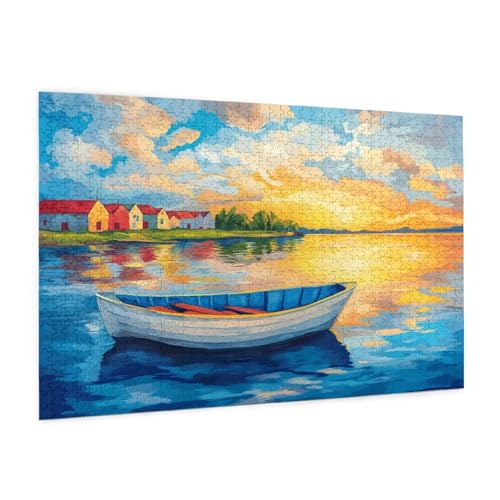 Meer Puzzle 2000 Teile Erwachsene Puzzle Segelboot Muster Design mit Geschenkbox-Verpackung als Geschenk für Frauen, Anspruchsvolle Familienaktivität für Anfänger, Zimmer Deko 99 x 70 cm -1612y Meer Puzzle 2000 Teile Erwachsene Puzzle Segelboot Muster Design mit Geschenkbox-Verpackung als Geschenk für Frauen, Anspruchsvolle Familienaktivität für Anfänger, Zimmer Deko 99 x 70 cm -1612y von Zyupwjyy