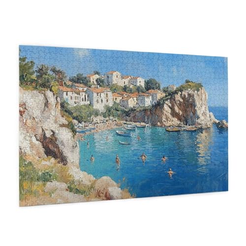 Meer Puzzle 300 Teile Erwachsene Puzzle Stadt Muster Design mit Geschenkbox-Verpackung als Geschenk für Frauen, Anspruchsvolle Familienaktivität für Erwachsene Anfänger, Zimmer Deko 40 x 28 cm -1630y Meer Puzzle 300 Teile Erwachsene Puzzle Stadt Muster Design mit Geschenkbox-Verpackung als Geschenk für Frauen, Anspruchsvolle Familienaktivität für Erwachsene Anfänger, Zimmer Deko 40 x 28 cm -1630y von Zyupwjyy