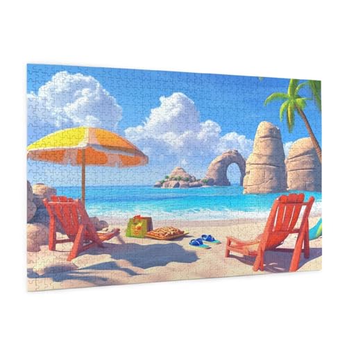 Meer Puzzle 300 Teile Erwachsene Puzzle Urlaub Muster Design mit Geschenkbox-Verpackung als Geschenk für Frauen, Anspruchsvolle Familienaktivität für Erwachsene Anfänger,Zimmer Deko 40 x 28 cm -1620y Meer Puzzle 300 Teile Erwachsene Puzzle Urlaub Muster Design mit Geschenkbox-Verpackung als Geschenk für Frauen, Anspruchsvolle Familienaktivität für Erwachsene Anfänger,Zimmer Deko 40 x 28 cm -1620y von Zyupwjyy