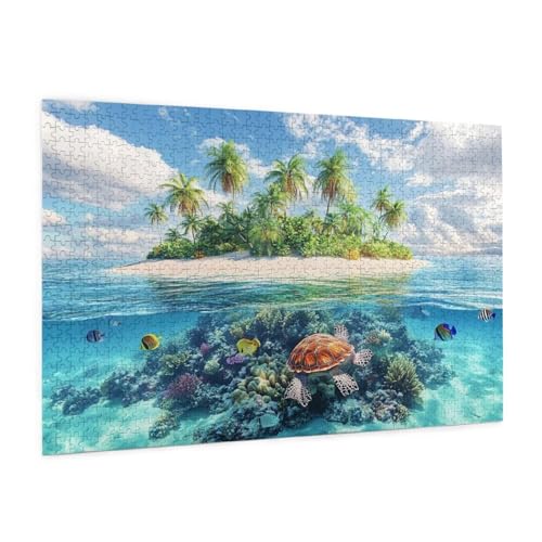 Meer Puzzle 5000 Teile Erwachsene Puzzle Schildkröte Muster Design mit Geschenkbox-Verpackung als Geschenk für Frauen, Anspruchsvolle Familienaktivität für Anfänger, Zimmer Deko 105 x 156 cm -1605y Meer Puzzle 5000 Teile Erwachsene Puzzle Schildkröte Muster Design mit Geschenkbox-Verpackung als Geschenk für Frauen, Anspruchsvolle Familienaktivität für Anfänger, Zimmer Deko 105 x 156 cm -1605y von Zyupwjyy