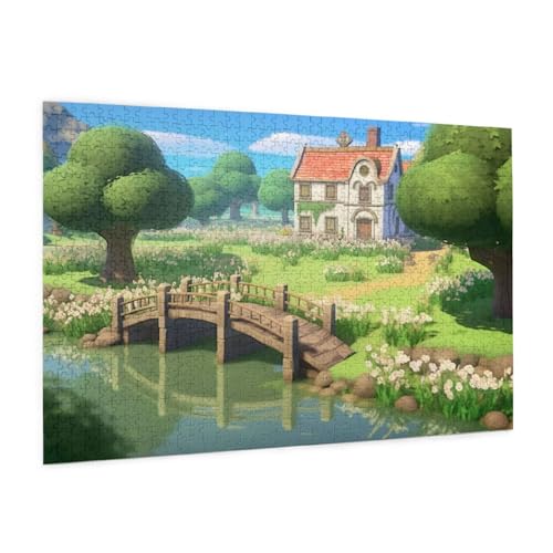 Natur Puzzle 1000 Teile Erwachsene Puzzle Landschaft Muster Design mit Geschenkbox-Verpackung als Geschenk für Frauen, Anspruchsvolle Familienaktivität für Anfänger, Zimmer Deko 75 x 50 cm -1106y Natur Puzzle 1000 Teile Erwachsene Puzzle Landschaft Muster Design mit Geschenkbox-Verpackung als Geschenk für Frauen, Anspruchsvolle Familienaktivität für Anfänger, Zimmer Deko 75 x 50 cm -1106y von Zyupwjyy