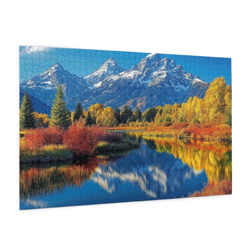 Natur Puzzle 2000 Teile Erwachsene Puzzle Schneeberg Muster Design mit Geschenkbox-Verpackung als Geschenk für Frauen, Anspruchsvolle Familienaktivität für Anfänger, Zimmer Deko 99 x 70 cm -1112y Natur Puzzle 2000 Teile Erwachsene Puzzle Schneeberg Muster Design mit Geschenkbox-Verpackung als Geschenk für Frauen, Anspruchsvolle Familienaktivität für Anfänger, Zimmer Deko 99 x 70 cm -1112y von Zyupwjyy