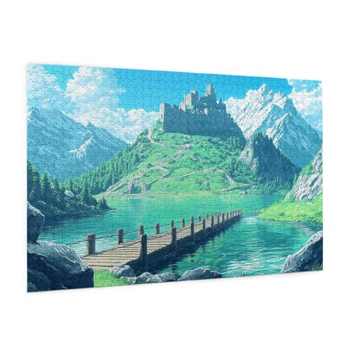 Natur Puzzle 300 Teile Erwachsene Puzzle Landschaft Muster Design mit Geschenkbox-Verpackung als Geschenk für Frauen, Anspruchsvolle Familienaktivität für Anfänger, Zimmer Deko 40 x 28 cm -1081y Natur Puzzle 300 Teile Erwachsene Puzzle Landschaft Muster Design mit Geschenkbox-Verpackung als Geschenk für Frauen, Anspruchsvolle Familienaktivität für Anfänger, Zimmer Deko 40 x 28 cm -1081y von Zyupwjyy