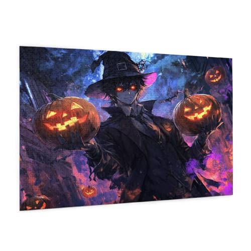 Ostern Puzzle 1000 Teile Erwachsene Puzzle Anime Muster Design mit Geschenkbox-Verpackung als Geschenk für Frauen, Anspruchsvolle Familienaktivität für Anfänger, Zimmer Deko 75 x 50 cm -1529y von Zyupwjyy