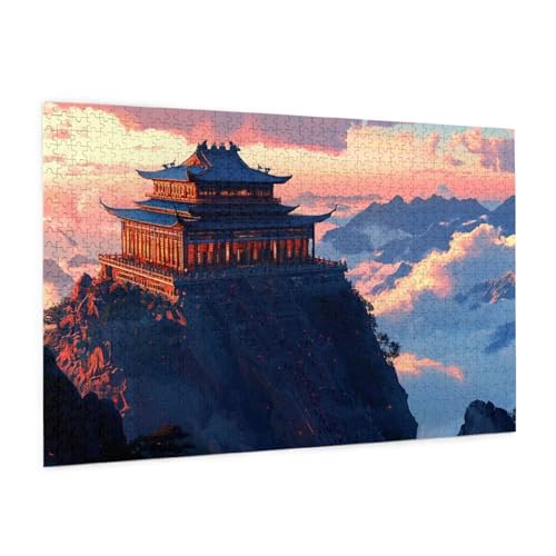 Palast Puzzle 1000 Teile Erwachsene Puzzle Landschaft Muster Design mit Geschenkbox-Verpackung als Geschenk für Frauen, Anspruchsvolle Familienaktivität für Anfänger, Zimmer Deko 75 x 50 cm -1541y Palast Puzzle 1000 Teile Erwachsene Puzzle Landschaft Muster Design mit Geschenkbox-Verpackung als Geschenk für Frauen, Anspruchsvolle Familienaktivität für Anfänger, Zimmer Deko 75 x 50 cm -1541y von Zyupwjyy