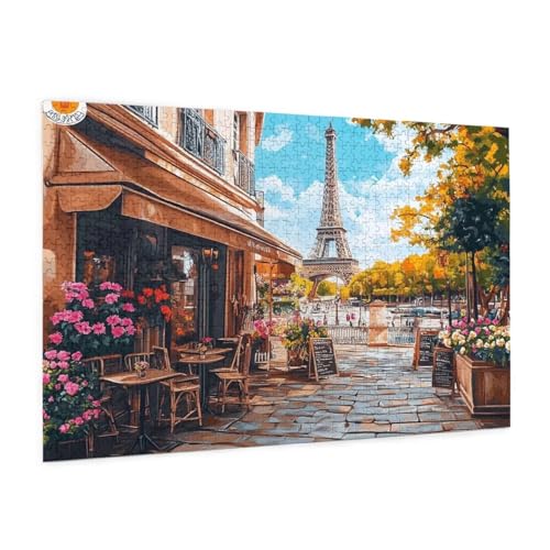 Paris Puzzle 300 Teile Erwachsene Puzzle Eisenturm Muster Design mit Geschenkbox-Verpackung als Geschenk für Frauen, Anspruchsvolle Familienaktivität für Anfänger, Zimmer Deko 40 x 28 cm -1142y Paris Puzzle 300 Teile Erwachsene Puzzle Eisenturm Muster Design mit Geschenkbox-Verpackung als Geschenk für Frauen, Anspruchsvolle Familienaktivität für Anfänger, Zimmer Deko 40 x 28 cm -1142y von Zyupwjyy
