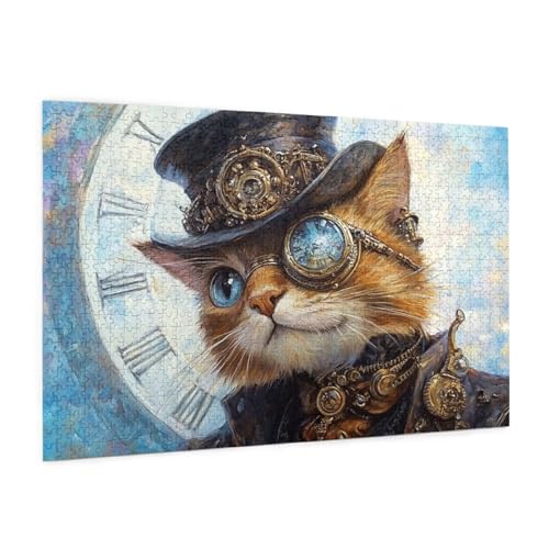 Puzzle Anime Puzzle 6000 Teile Katze Puzzles Erwachsene mit Geschenkbox, DIY Groß Holzpuzzle für Erwachsene, Geschicklichkeitsspiel für Die Ganze Familie Geschenke für Frauen 105 x 180 cm -114y von Zyupwjyy