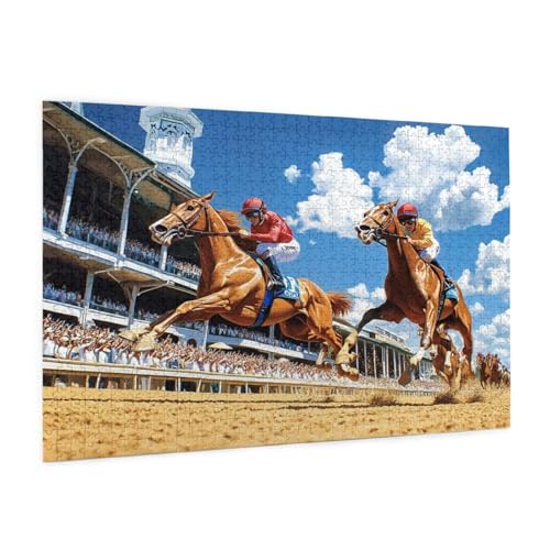 Puzzle Bewegung Puzzle 500 Teile Tiererennen Puzzles Erwachsene mit Geschenkbox, DIY Groß Holzpuzzle für Erwachsene, Geschicklichkeitsspiel für Die Ganze Familie Geschenke für Frauen 52 x 38 cm -1077y Puzzle Bewegung Puzzle 500 Teile Tiererennen Puzzles Erwachsene mit Geschenkbox, DIY Groß Holzpuzzle für Erwachsene, Geschicklichkeitsspiel für Die Ganze Familie Geschenke für Frauen 52 x 38 cm -1077y von Zyupwjyy
