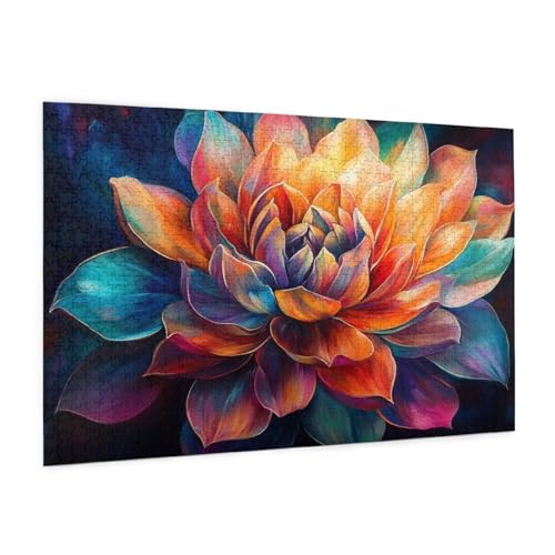 Puzzle Blume Puzzle 1500 Teile Farbe Puzzles Erwachsene mit Geschenkbox, DIY Groß Holzpuzzle für Erwachsene, Geschicklichkeitsspiel für Die Ganze Familie Geschenke für Frauen 87 x 57 cm -1725y Puzzle Blume Puzzle 1500 Teile Farbe Puzzles Erwachsene mit Geschenkbox, DIY Groß Holzpuzzle für Erwachsene, Geschicklichkeitsspiel für Die Ganze Familie Geschenke für Frauen 87 x 57 cm -1725y von Zyupwjyy