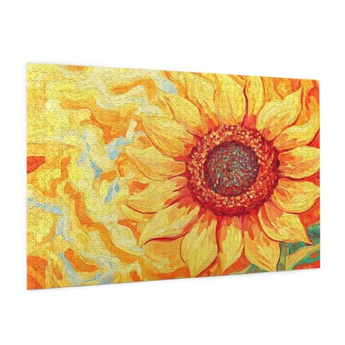 Puzzle Blume Puzzle 1500 Teile Sonnenblume Puzzles Erwachsene mit Geschenkbox, DIY Groß Holzpuzzle für Erwachsene, Geschicklichkeitsspiel für Die Ganze Familie Geschenke für Frauen 87 x 57 cm -652y Puzzle Blume Puzzle 1500 Teile Sonnenblume Puzzles Erwachsene mit Geschenkbox, DIY Groß Holzpuzzle für Erwachsene, Geschicklichkeitsspiel für Die Ganze Familie Geschenke für Frauen 87 x 57 cm -652y von Zyupwjyy