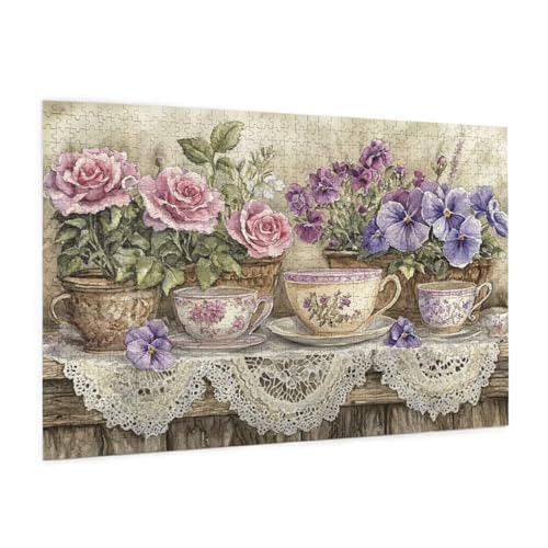 Puzzle Blume Puzzle 3000 Teile Retro Puzzles Erwachsene mit Geschenkbox, DIY Groß Holzpuzzle für Erwachsene, Geschicklichkeitsspiel für Die Ganze Familie Geschenke für Frauen 81 x 122 cm -530y Puzzle Blume Puzzle 3000 Teile Retro Puzzles Erwachsene mit Geschenkbox, DIY Groß Holzpuzzle für Erwachsene, Geschicklichkeitsspiel für Die Ganze Familie Geschenke für Frauen 81 x 122 cm -530y von Zyupwjyy